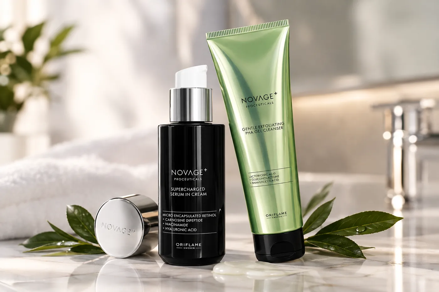 Retinol a PHA doma: nové duo Novage+ Proceuticals