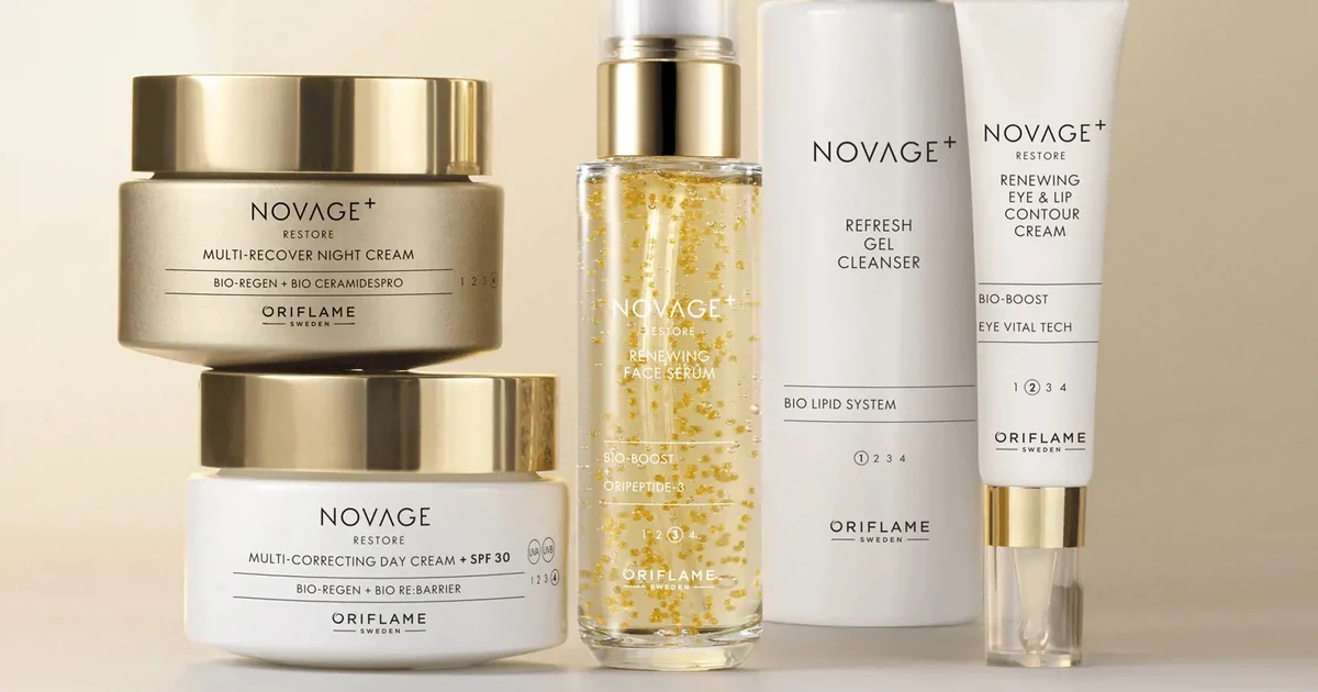 Novage+ od Oriflame: przewodnik po pielęgnacji przeciwstarzeniowej