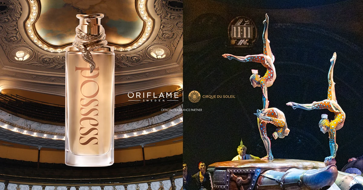 Oriflame × Cirque du Soleil : Possess entre en scène