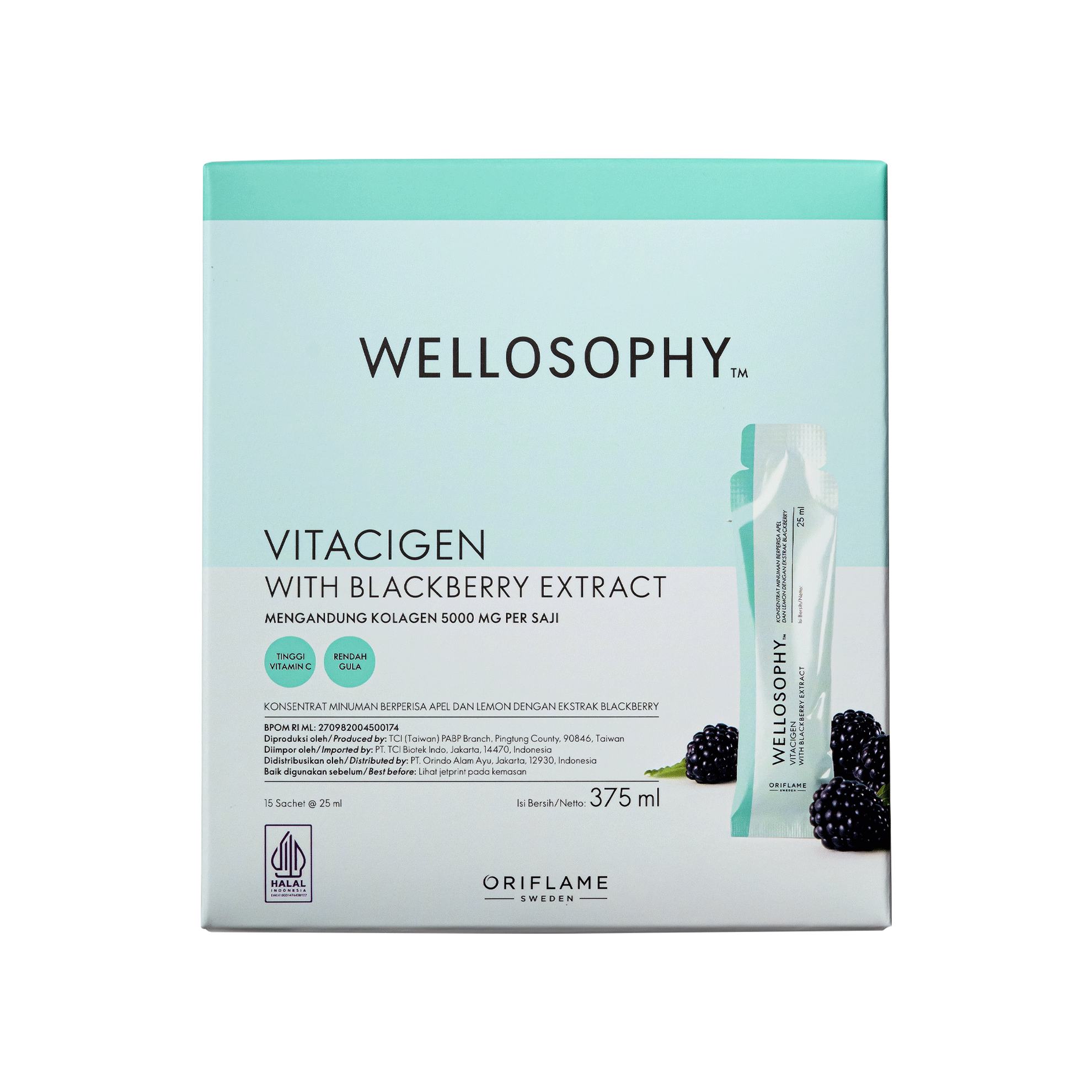 Suplemen kolagen Vitacigen Wellosophy