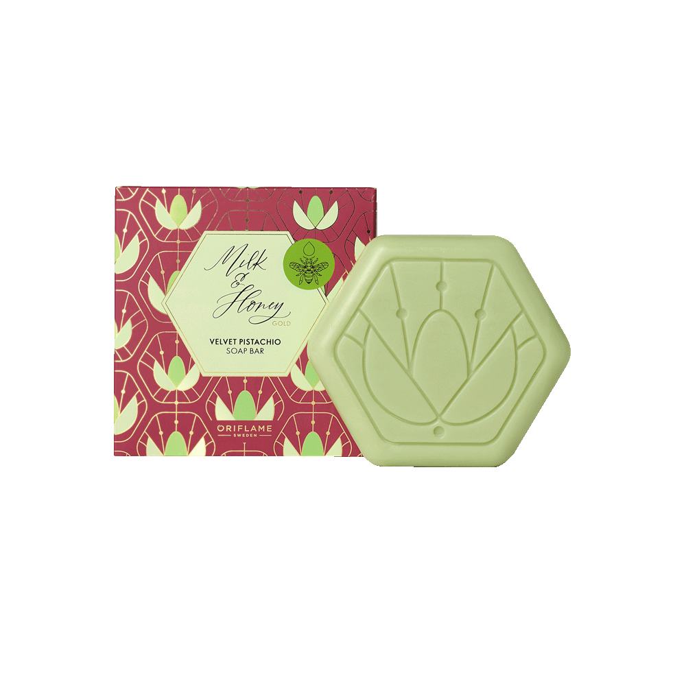 საპონი Velvet Pistachio Milk & Honey Gold