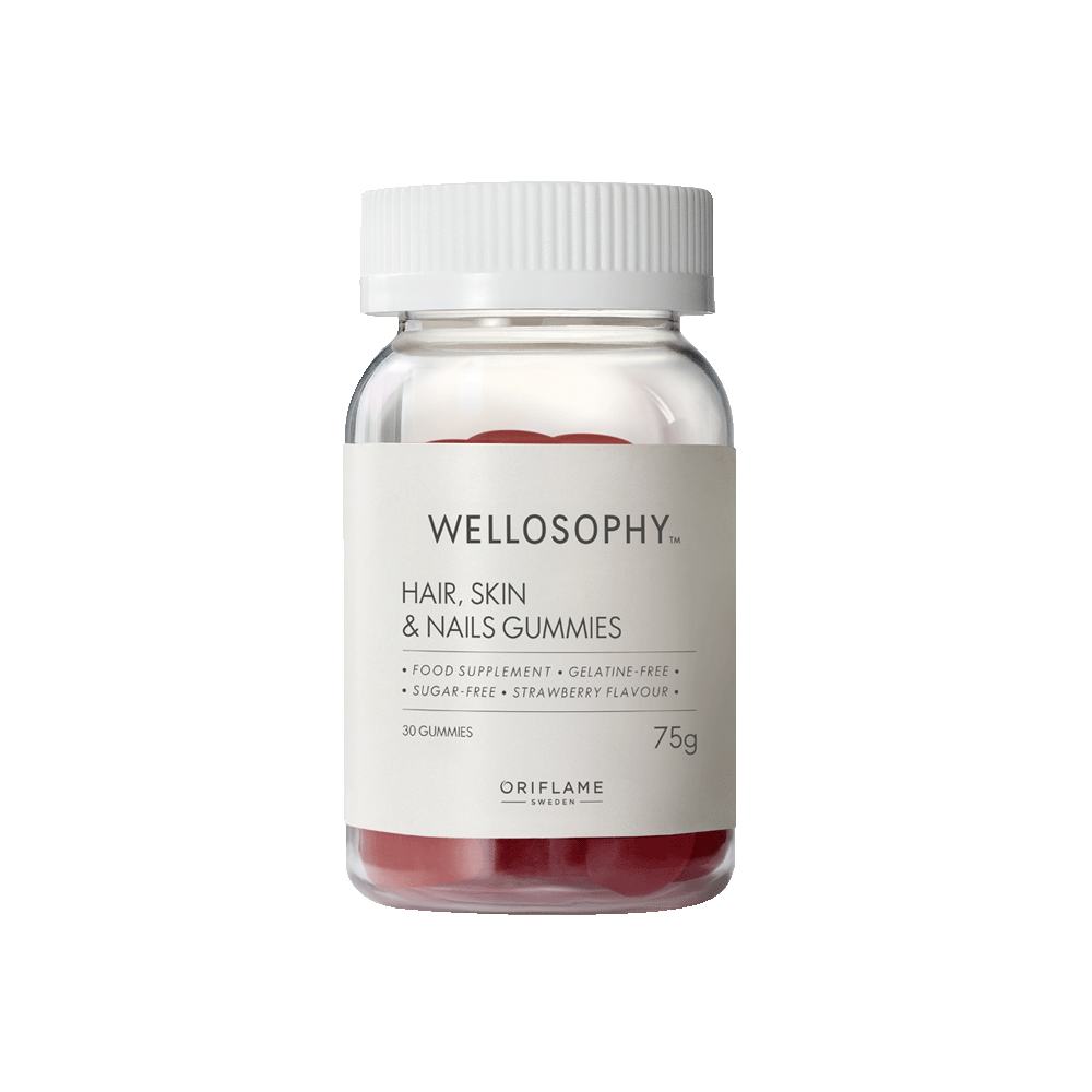 Kosttilskud Hair, Skin & Nails Gummies Wellosophy